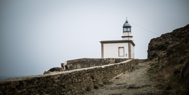 Far de Cala Nans (unmanned lighthouse).