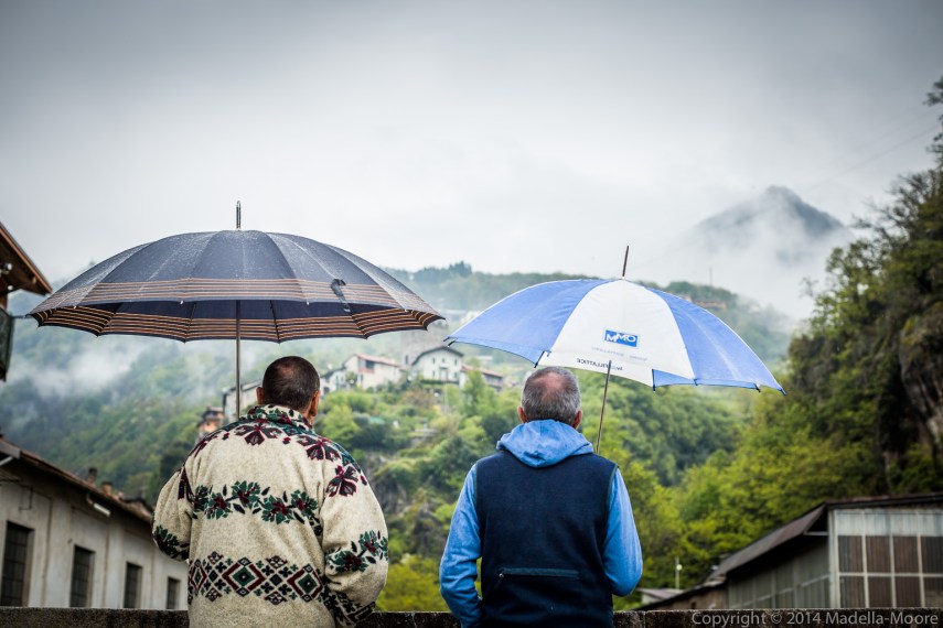 Admiring the view, Dervio. 50mm f3.5.