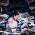 Fish monger – La Boqueria –&nbsp;Barcelona