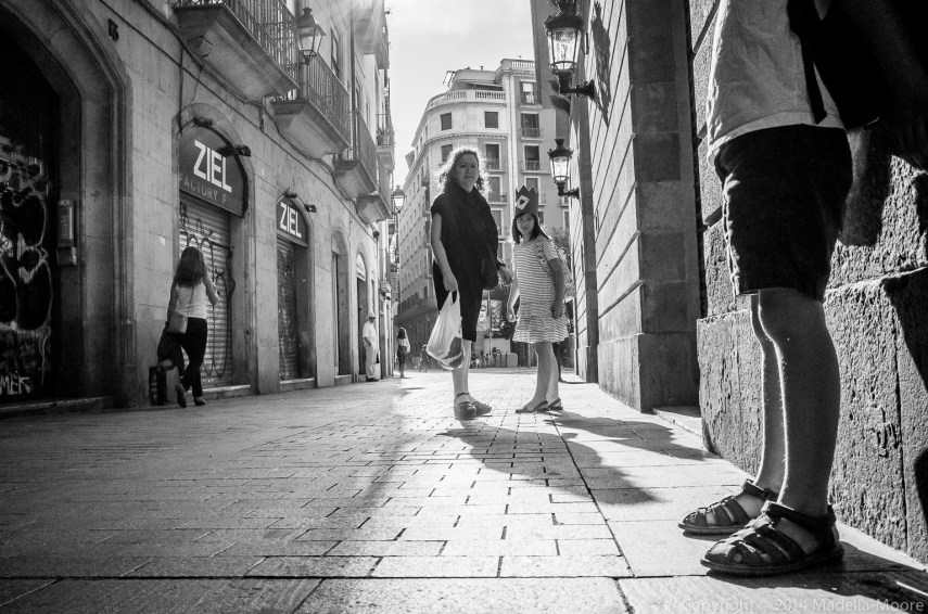 Barcelona Street Photograph: School Days 
