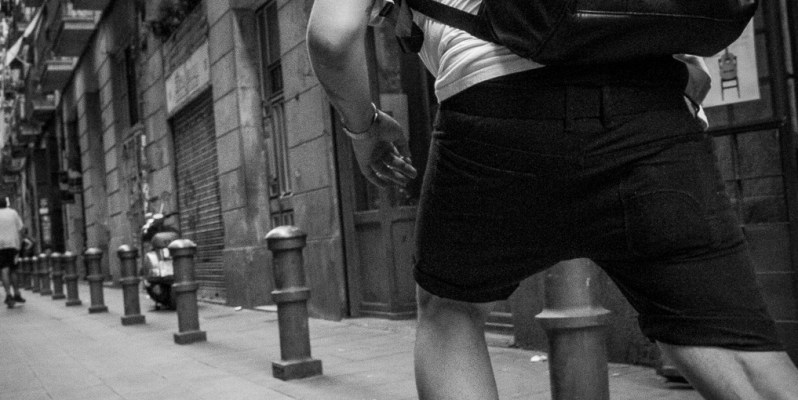 Skateboarder, Barcelona.