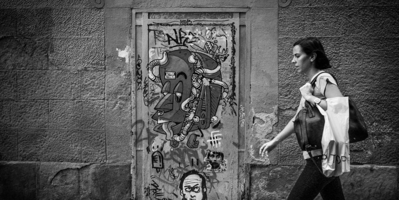 Graffiti - Barcelona Street Photography