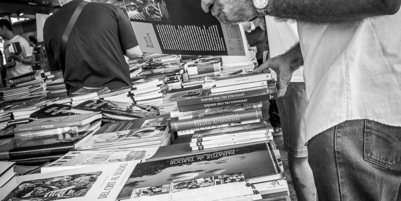 Sant Antoni Book Market, Barcelona Street Photography
