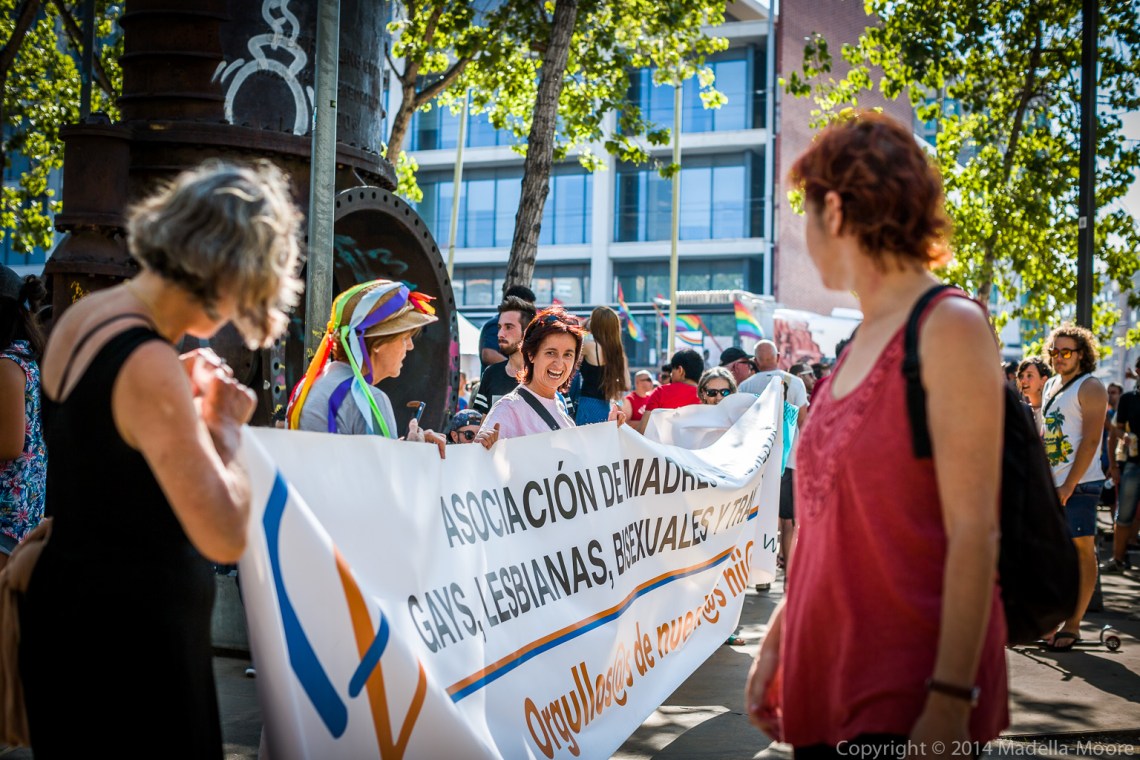 Parents Association for LGBT at Barcelona Pride 2014