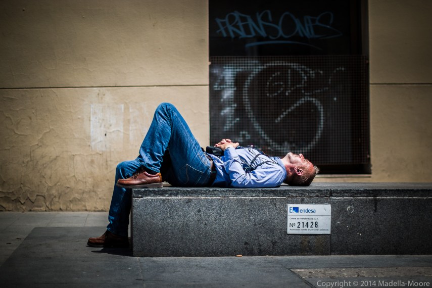 Sleeping on top of the Electric Box