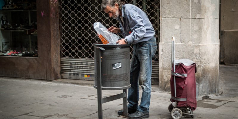 Homeless in the Raval
