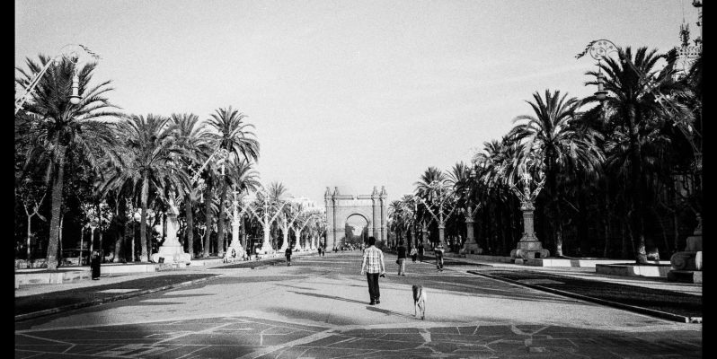 Image of the Arc de Triomf, Passeig de Lluis Companys, Barcelona. Leica M7 with Zeiss ZM 2/35 Biogon.