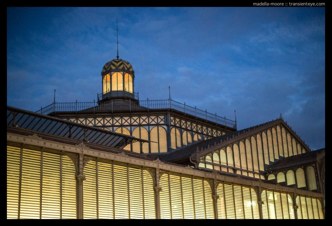 Mercat del Born at Night, Barcelona. Canon 5D Mark III, with 50mm f1.2L.
