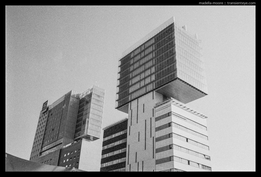 Tower Blocks at Diagonal Mar, Barcelona