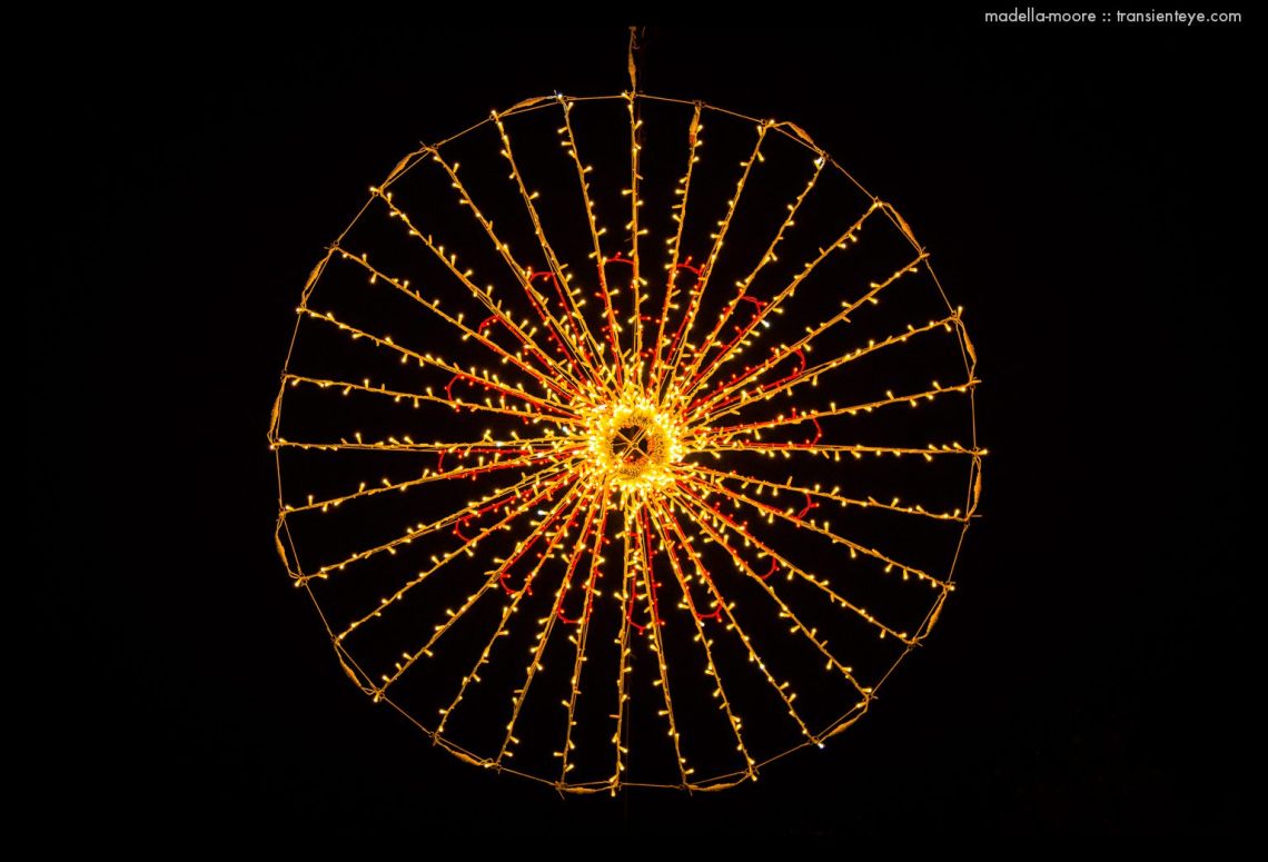 Christmas lights, Barcelona