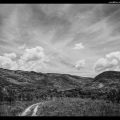 Parque Nacional da Serro da Cipó. Black and white landscape with polariser and red&nbsp;filter.