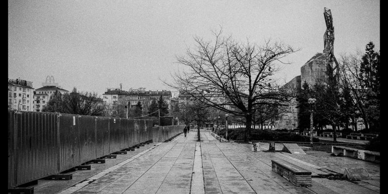 Photograph of Sofia, Bulgaria., taken with the Leica M7, Zeiss 2/35 and Ilford HP5+.