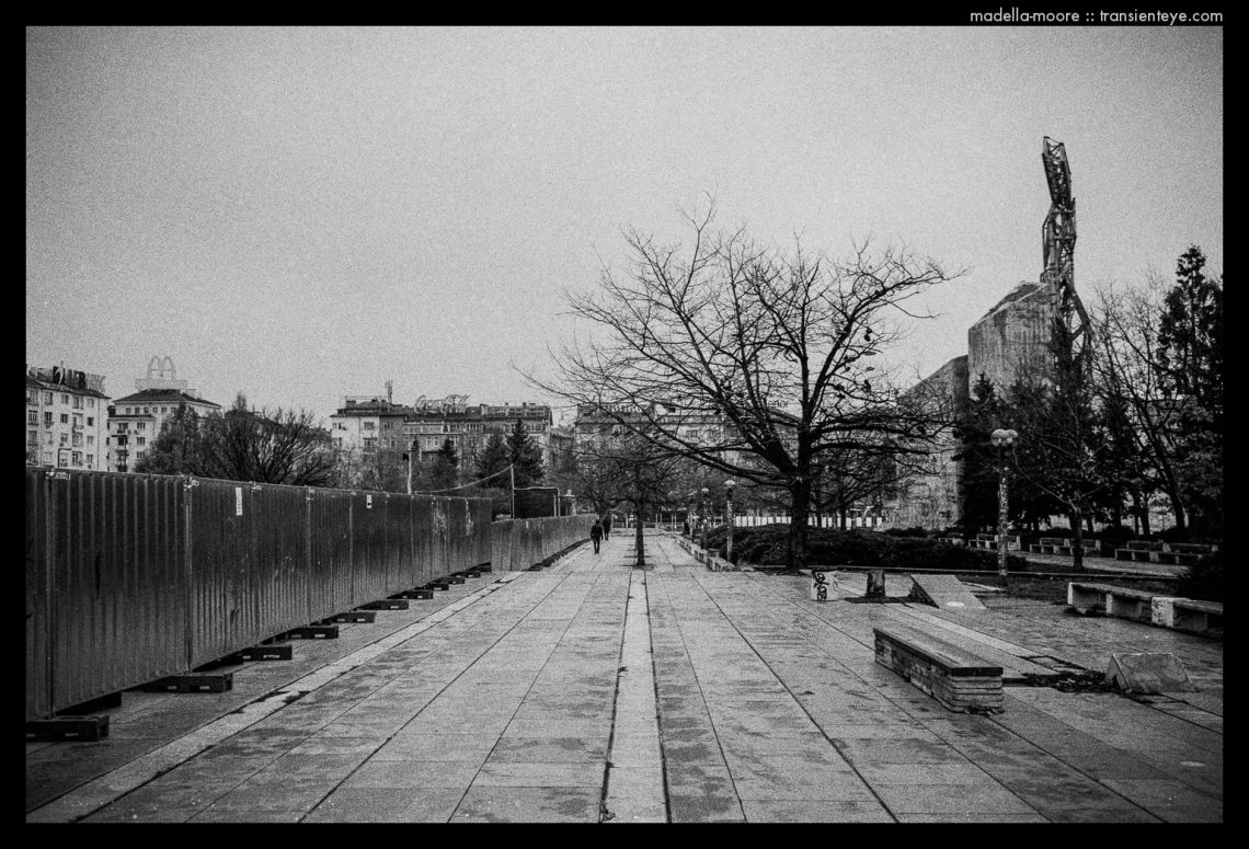 Photograph of Sofia, Bulgaria., taken with the Leica M7, Zeiss 2/35 and Ilford HP5+.