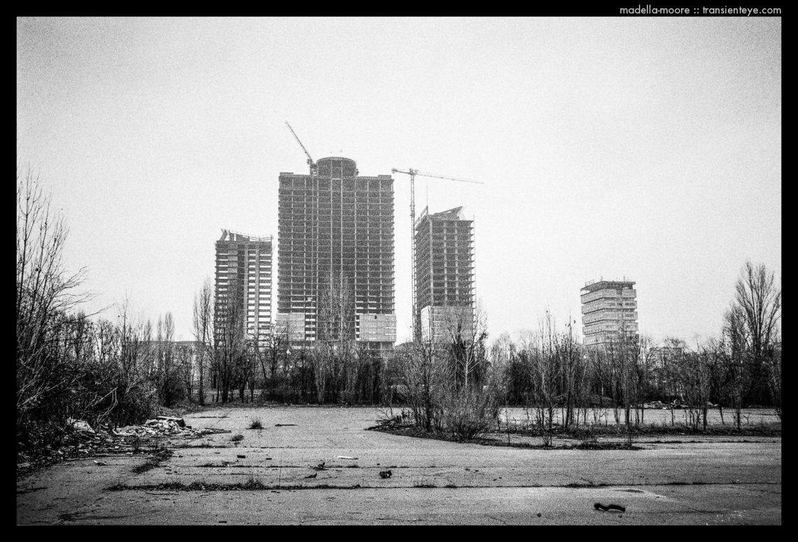Photograph of Sofia, Bulgaria., taken with the Leica M7, Zeiss 2/35 and Ilford HP5+.