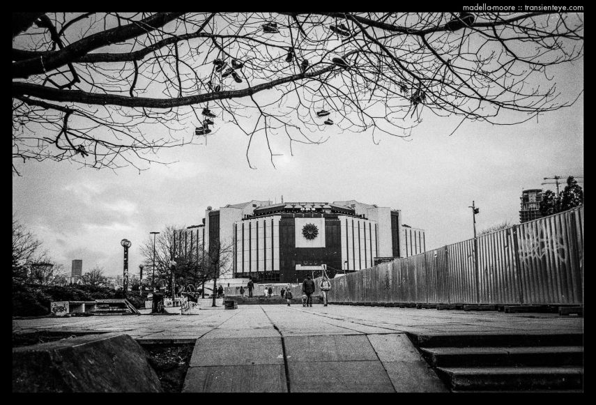 Photograph of Sofia, Bulgaria., taken with the Leica M7, Zeiss 2/35 and Ilford HP5+.
