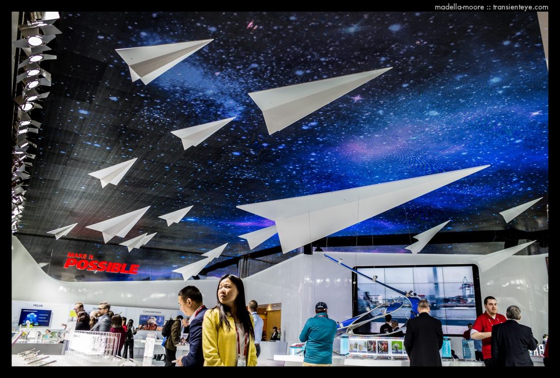 LG Stand, MWC, Barcelona.