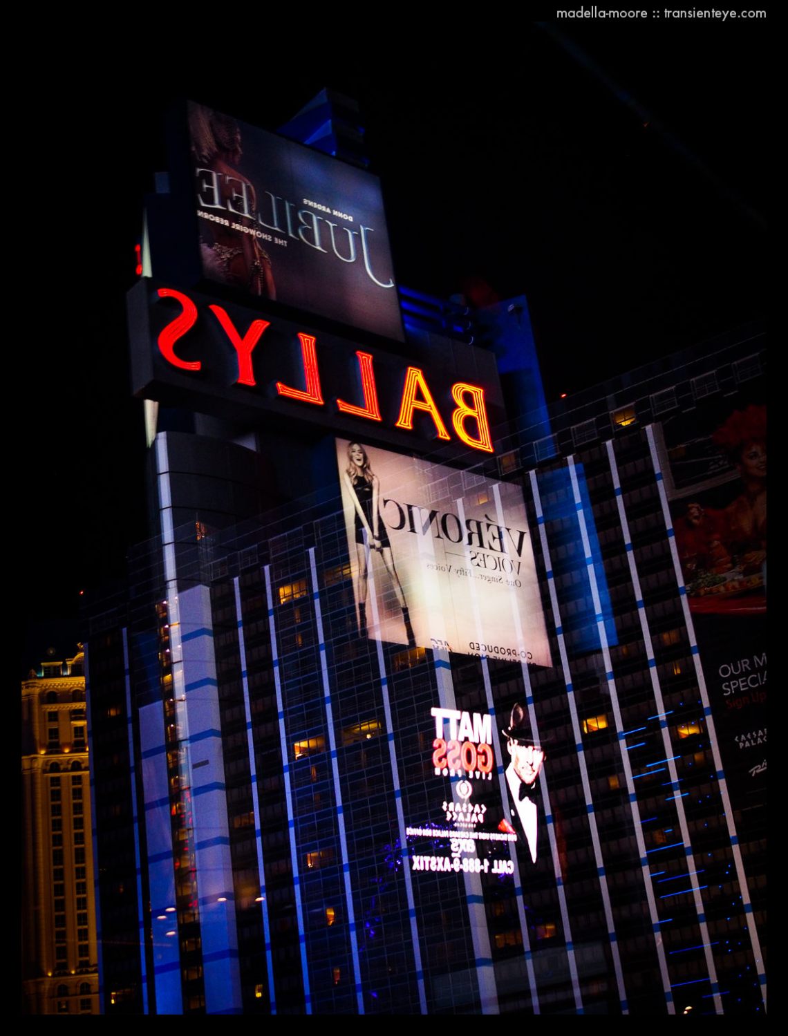 Las Vegas Lights and Reflections,