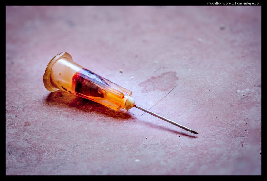 Bloody Drug Addict's Needle, Barcelona
