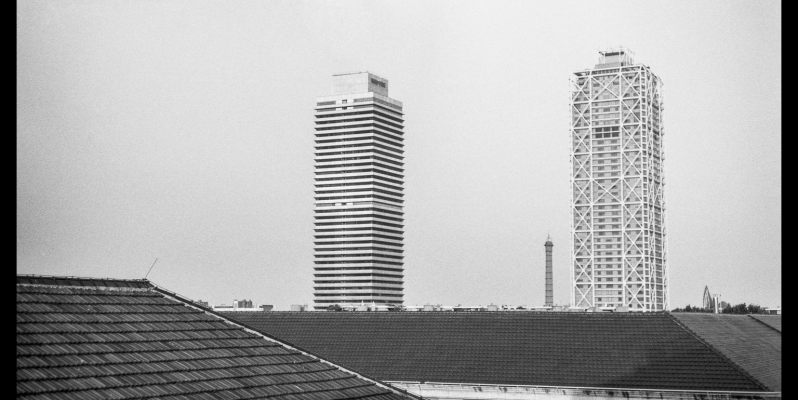 Rooftops in Barcelona