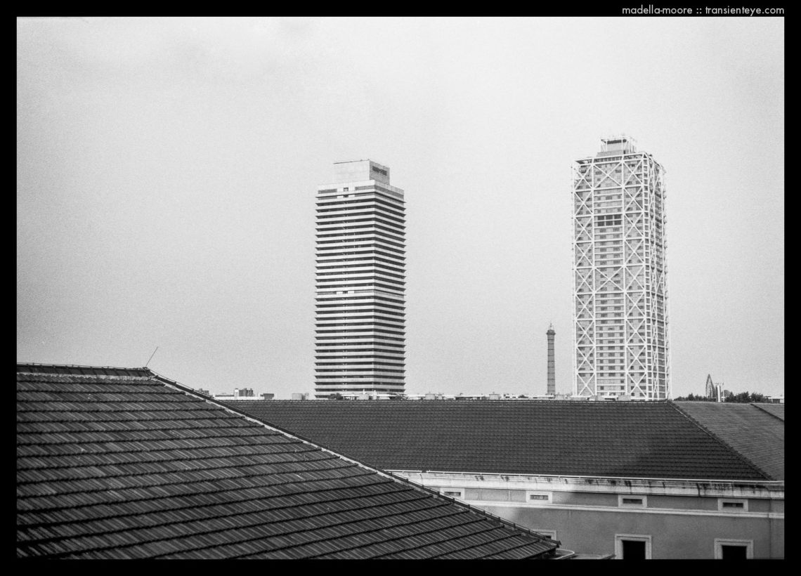 Rooftops in Barcelona