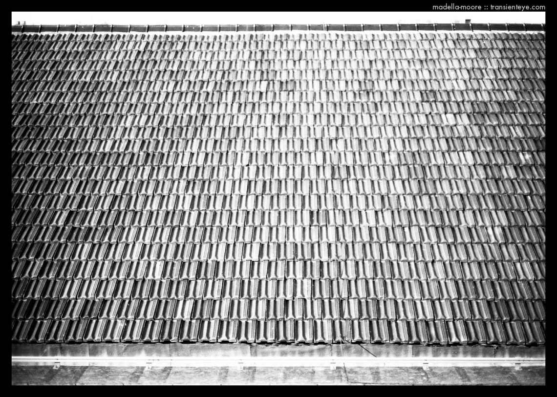 Tiles on the UPF campus buildings.