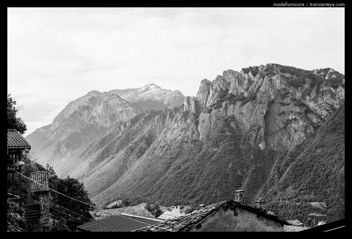 Mountain view image with the Olympus E-M5 and Panasonic 25mm f1.4 .