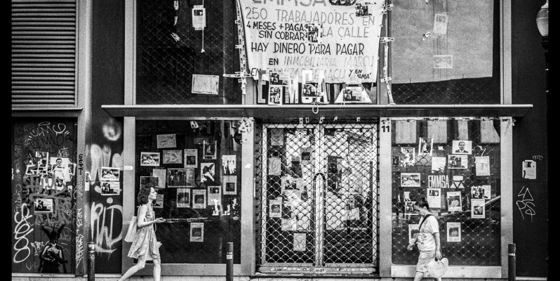 EMMSA Redundancy Protest Posters, Barcelona