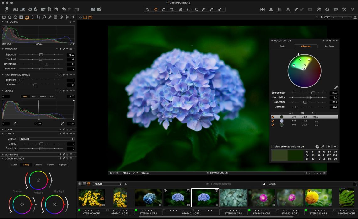 Capture One Workspace