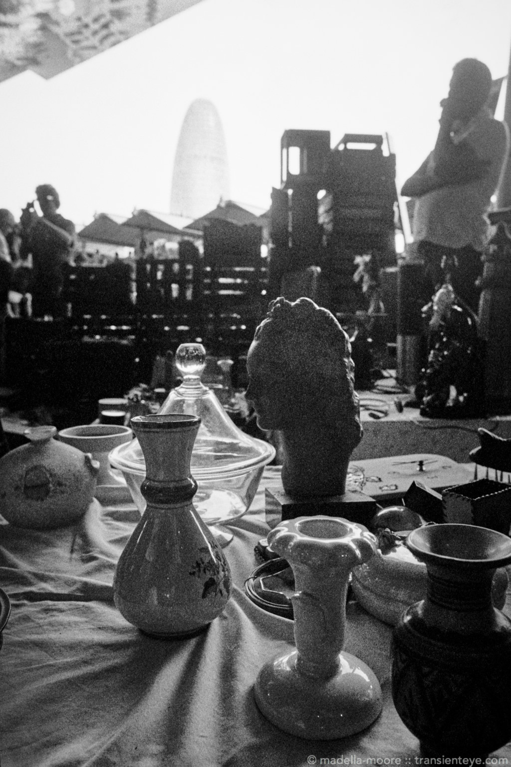 Los Encants flea market, Barcelona.