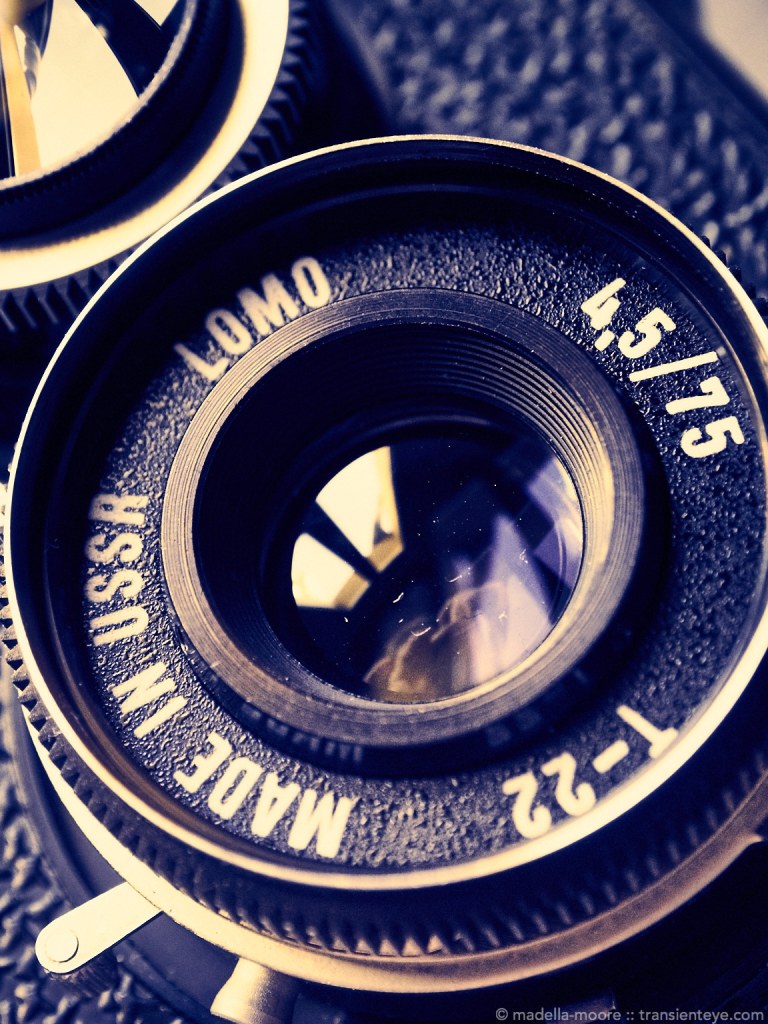 The Lubitel 166 Lens: Made in the USSR.