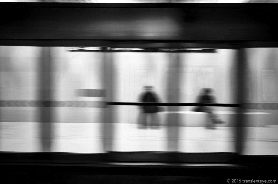 Metro Line 9, Barcelona. Ricoh GR II in Black and White.