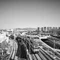 Railway, Barcelona – GR II processed in Capture One Pro&nbsp;9.03