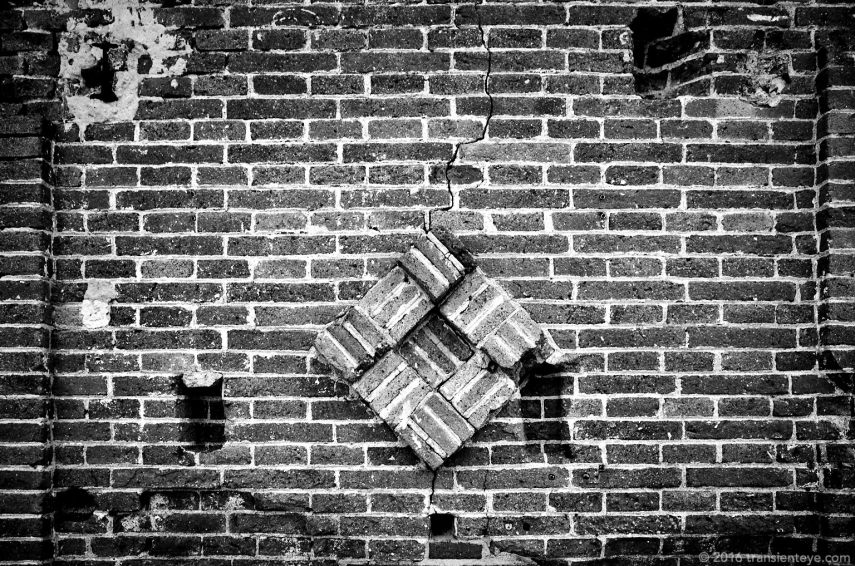 Chimney brick, Poble Nou, Barcelona.