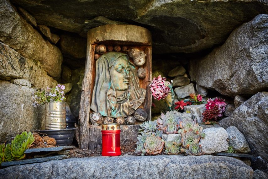 Catholic Images from the Northern Italian Alps