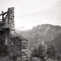 Alpine Ruins, Italy.