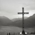 Steel cross, Italy.