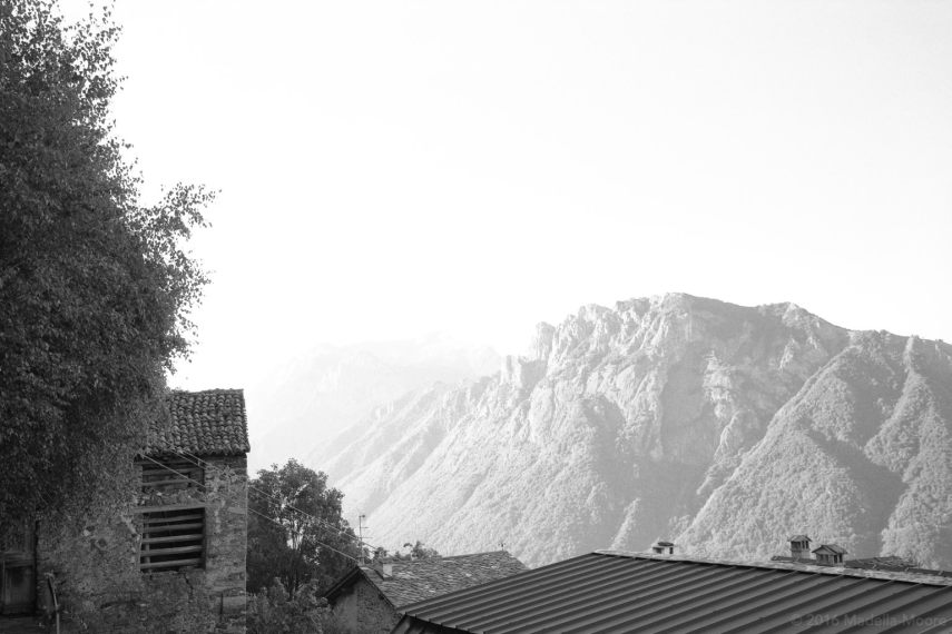 Mountain Scene, Italy.