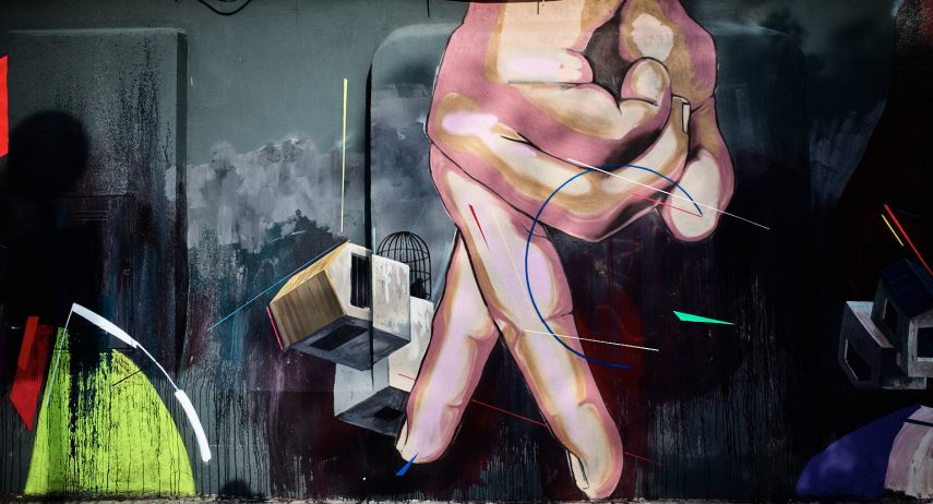 Street Art, Passeig de Circumval·lació, Barcelona