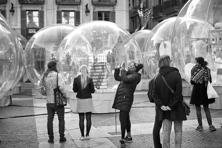 Pessebre, Plaça de Sant Jaume, Barcelona