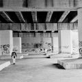 Under the railway bridge, El Prat de&nbsp;Llobregat.