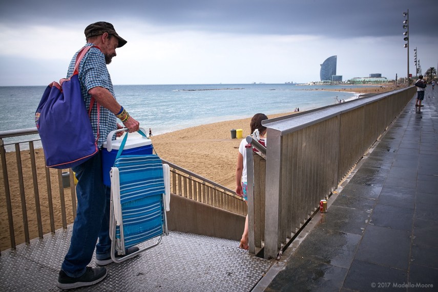Rain is never a deterrent in Barcelona. Leica M typ 262 with 28mm f2 Summicron ASPH II.