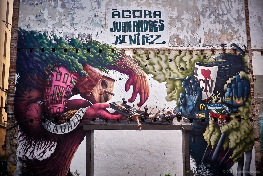 Street art, Barcelona.