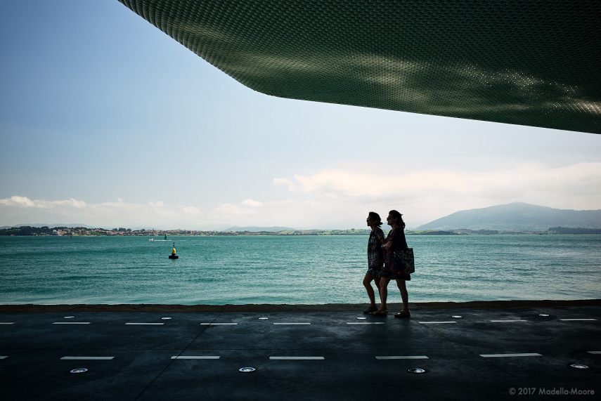 Two women, Santander. Leica M typ 262 with 28mm f2 Summicron.