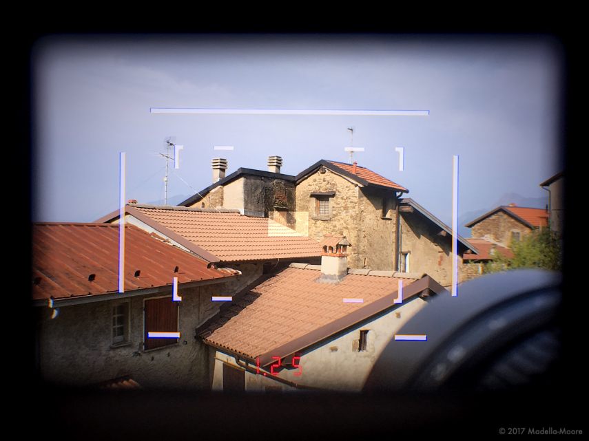 Leica M typ 262 Viewfinder Display.