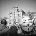 Anonymous outside of the Catalan Parliament-Catalunya-0800