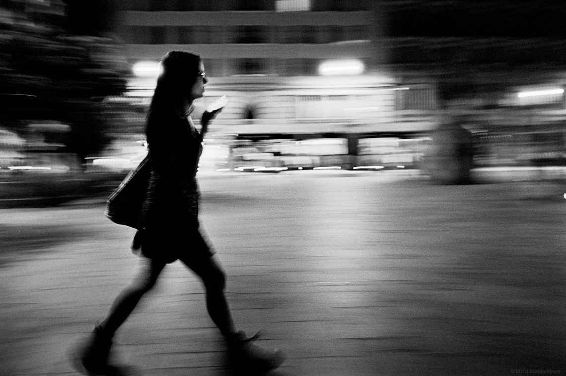 Nighttime Street Photography in Barcelona on Film