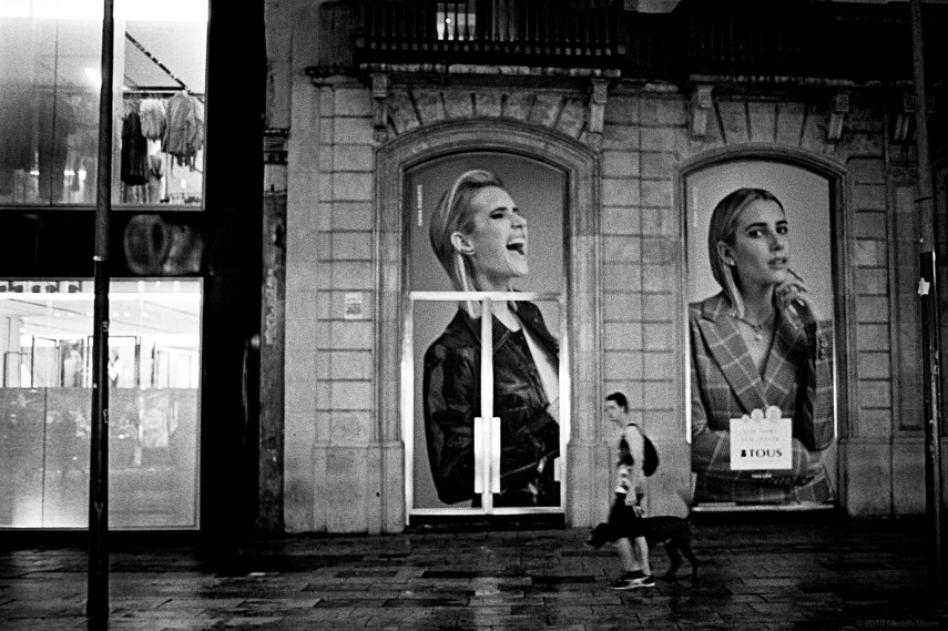 Nighttime Street Photography in Barcelona on Film